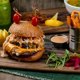 Smashed Cheese Burger