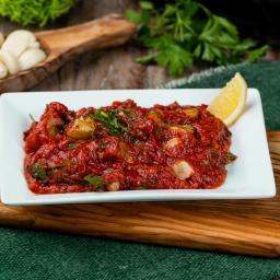 Eggplant Tomato Salad